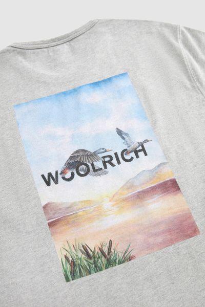 Woolrich Outdoor T-shirt Grijs