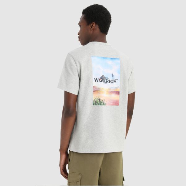 Woolrich Outdoor T-shirt Grijs