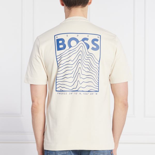 Boss Teethrill T-shirt Beige