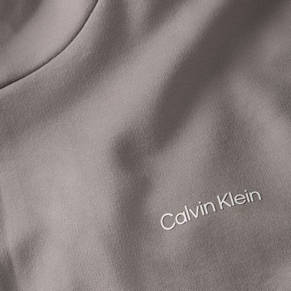 Calvin Klein Micro Logo Hoodie Grijs