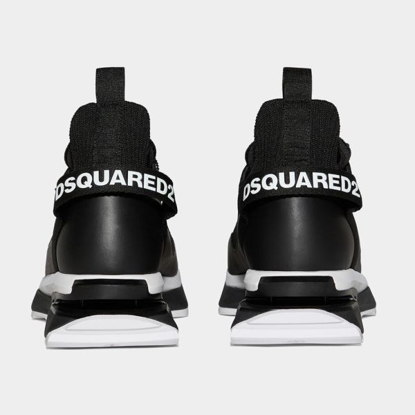 Dsquared2 Slash Low Top Sneaker Zwart