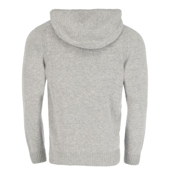 gran sasso knitwear hoodie grijs