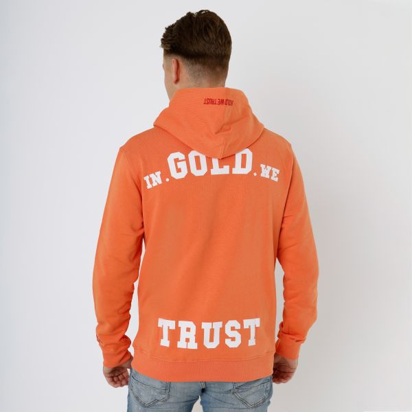 In Gold We Trust The Notorious Hoodie Rood