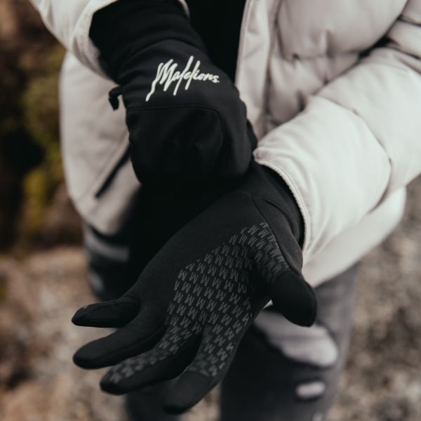 Malelions Signature Handschoenen Zwart