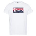 Tommy Hilfiger Essentials Script T-shirt Wit