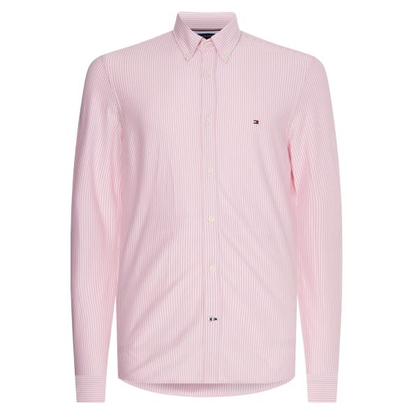 Tommy Hilfiger Striped Overhemd Roze