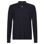 Tommy Hilfiger Zipped Polo Navy