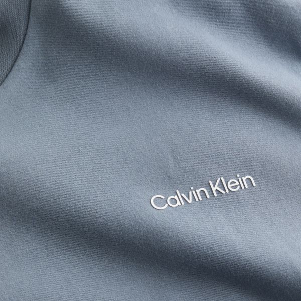 Calvin Klein Micro Logo T-shirt Grijs/Blauw