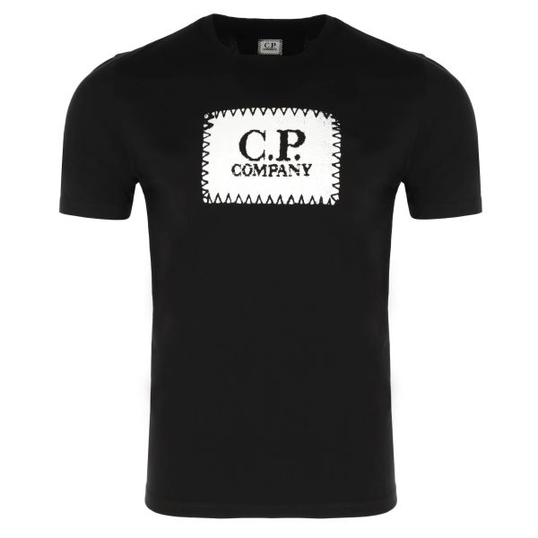 CP Company Label T-shirt Zwart