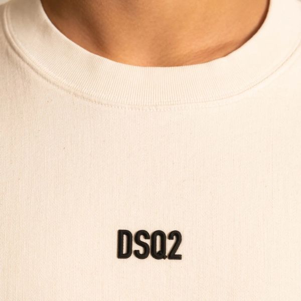 Dsquared2 Mini Logo Sweater Beige