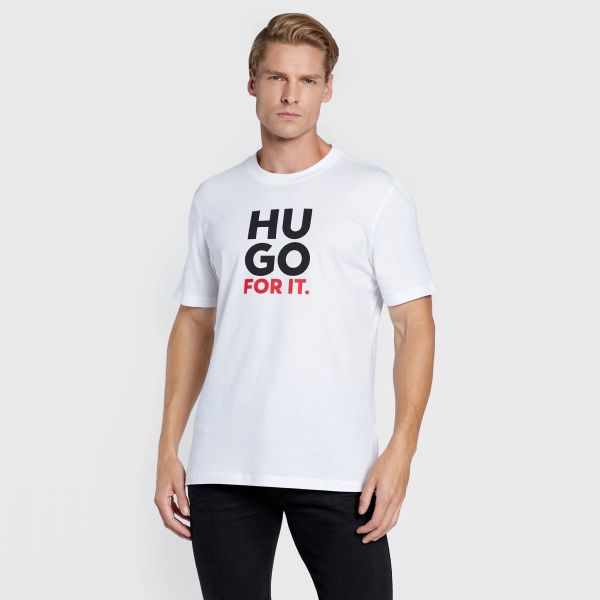 Hugo Dimentis T-shirt Wit