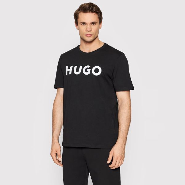 Hugo Dulivio T-shirt Zwart