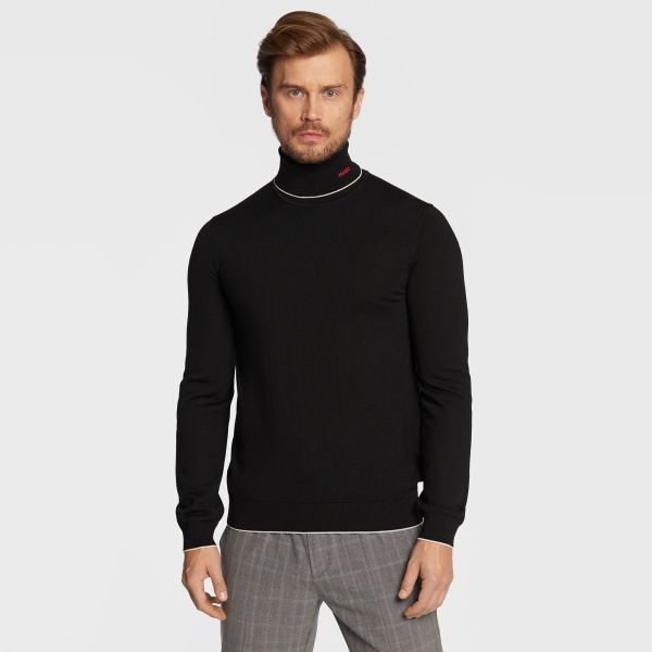 Hugo Sekko Turtle Neck Sweater Zwart