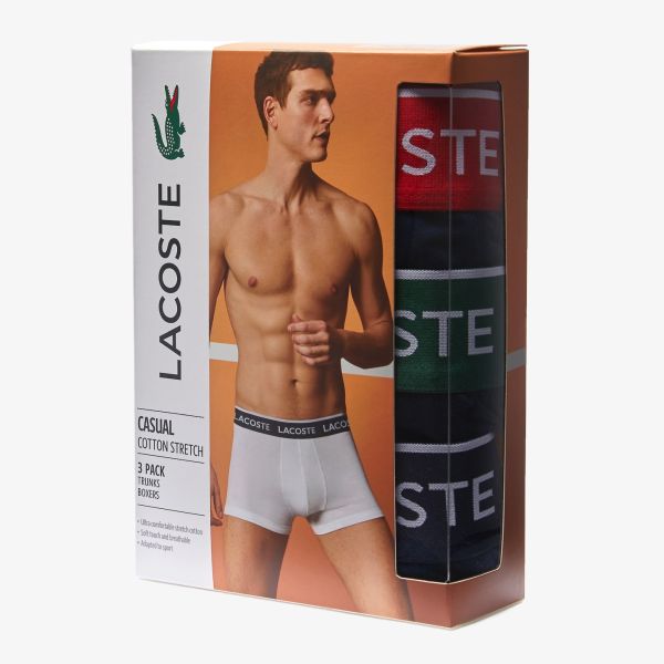 Lacoste 3-Pack Boxer Navy