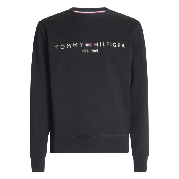 Tommy Hilfiger Logo Sweater Zwart