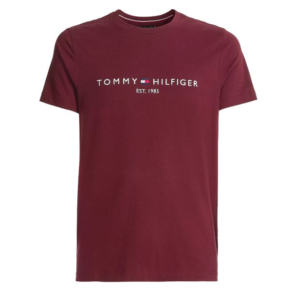 Tommy Hilfiger Logo T-shirt Bordeaux
