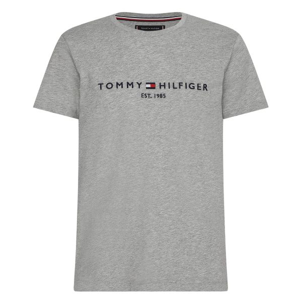 Tommy Hilfiger Logo T-shirt Grijs