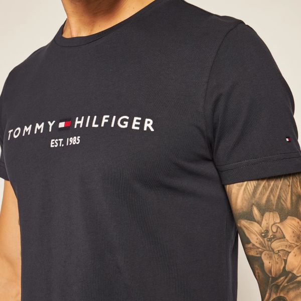 Tommy Hilfiger Logo T-shirt Navy