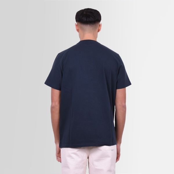Arte 3D Front Bauhaus Logo T-Shirt Navy