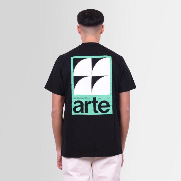 arte antwerp taut back g print t-shirt zwart