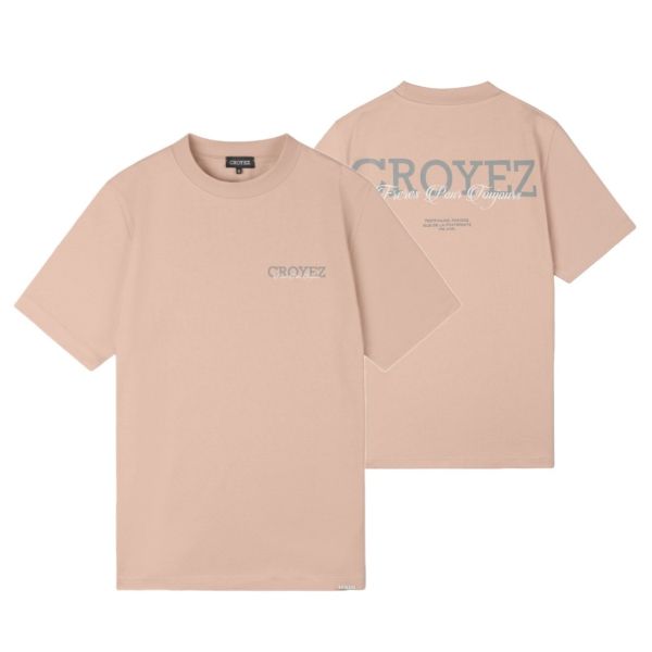 Croyez freres t-shirt roze