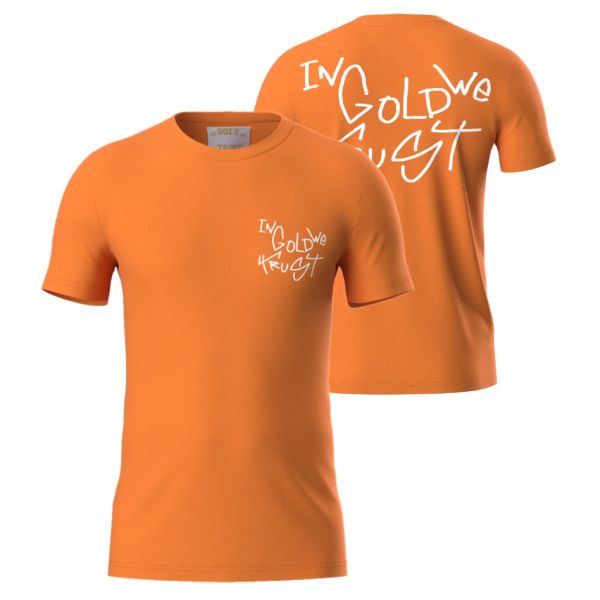 In Gold We Trust The Koston T-shirt Oranje