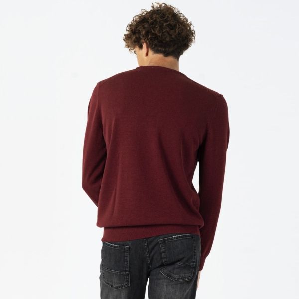 Lacoste Pullover Sweater Bordeaux