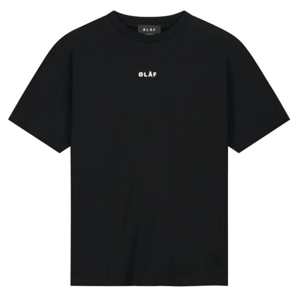 Olaf Block T-shirt Zwart