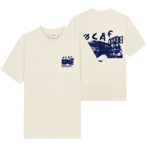 Olaf Campus T-shirt Off-White