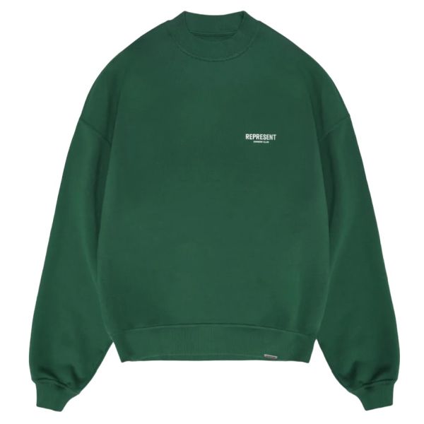 epresent owners club sweater donker groen