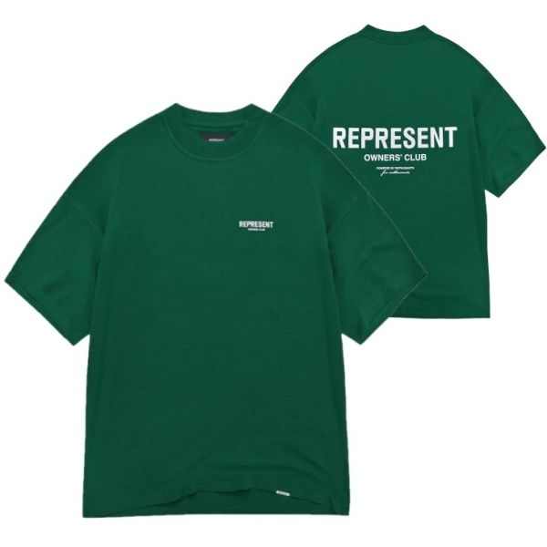 represent owners club t-shirt donker groen