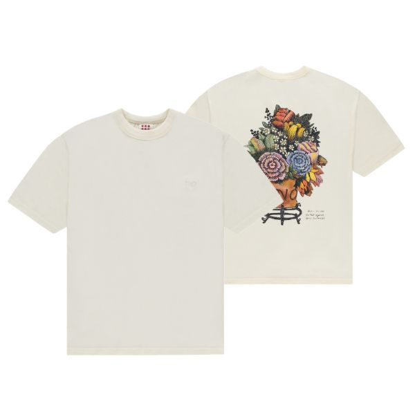 the new originals bouquet t-shirt alyssum wit