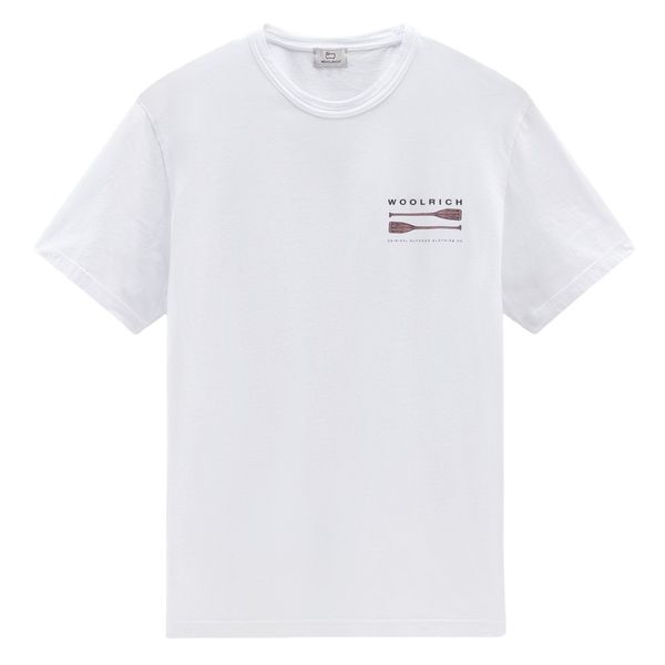 woolrich lakeside t-shirt wit