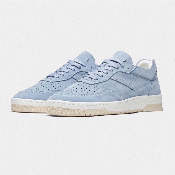 Filling Pieces Ace Suede Sneaker Blauw