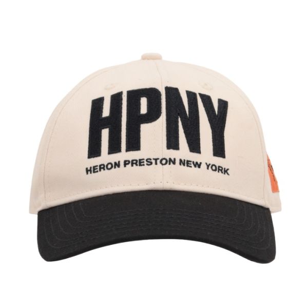 Heron Preston HPNY Racing Cap Off White