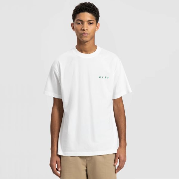 Olaf Face T-shirt Wit