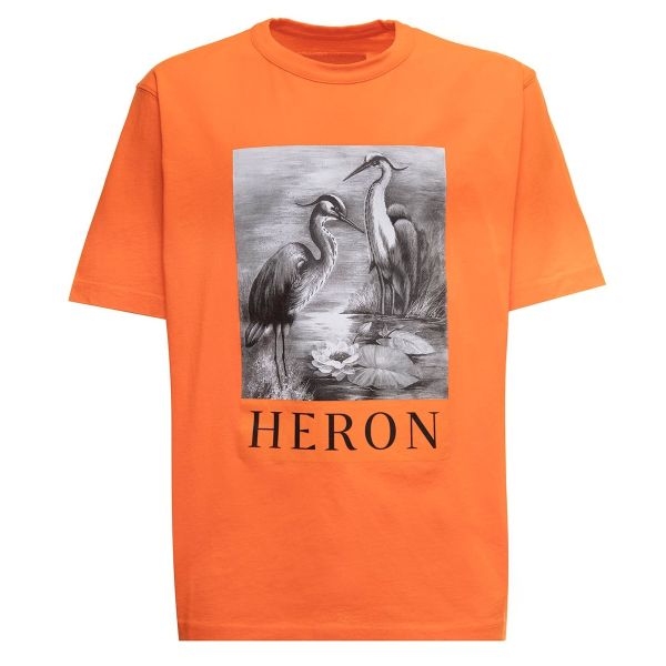 Heron Preston Heron BW T-shirt Oranje