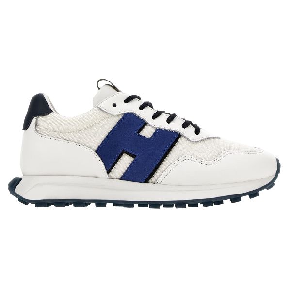 hogan h601 sneaker wit blauw zwart