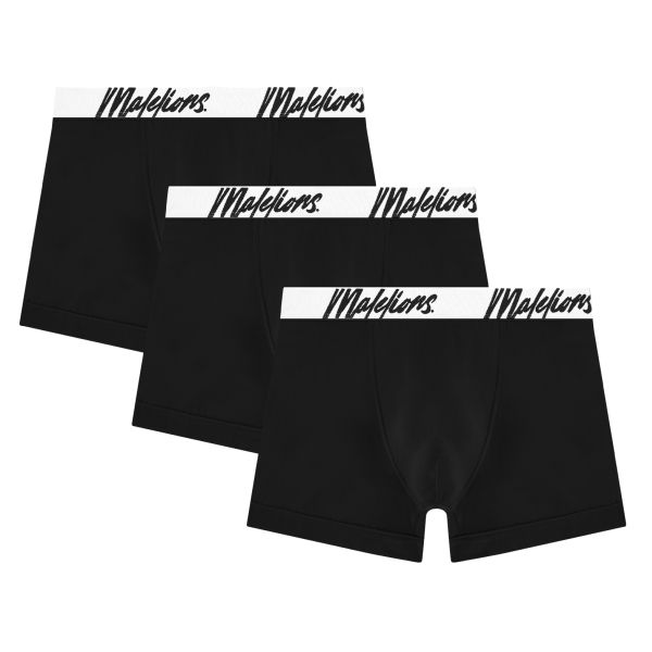 Malelions Boxer 3-Pack Zwart