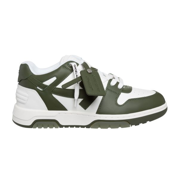 Off-White Out Of Office Sneaker Wit/Groen