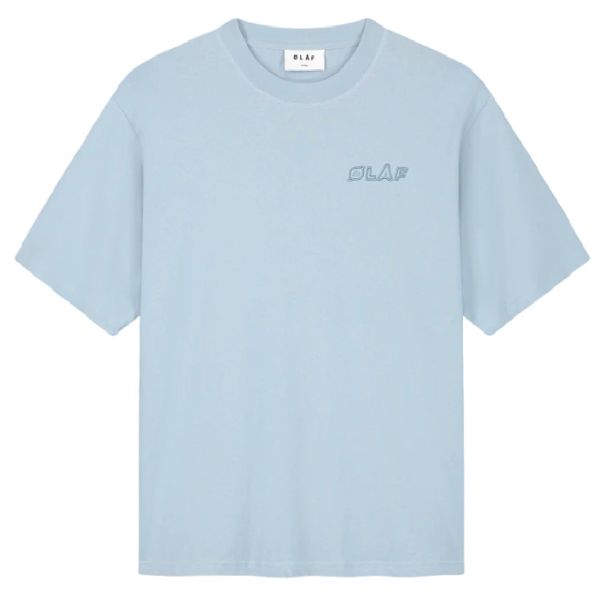 Olaf Heavyweight Studio T-shirt Licht Blauw