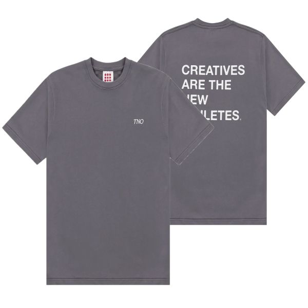 The New Originals CATNA T-shirt Donker Grijs