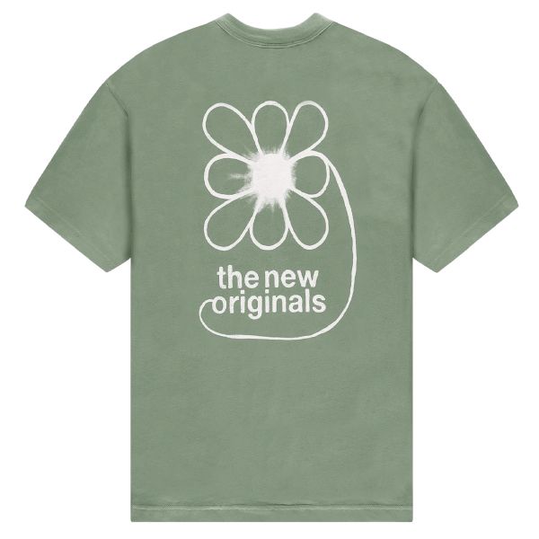 The New Originals Flower T-shirt Groen
