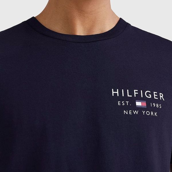 Tommy Hilfiger Brand Love Small Logo T-shirt Navy