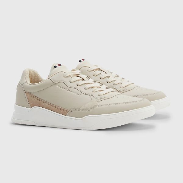 Tommy Hilfiger Elevated Cupsole Sneaker Beige