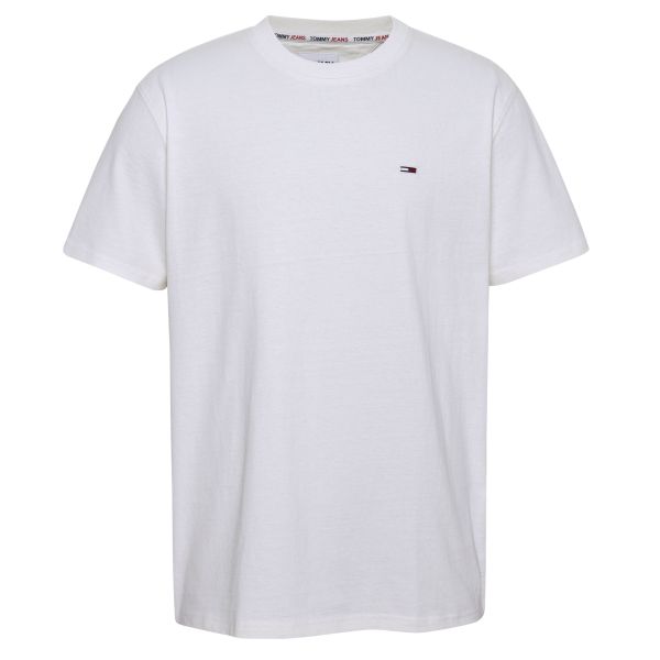 Tommy Jeans Solid T-shirt Wit