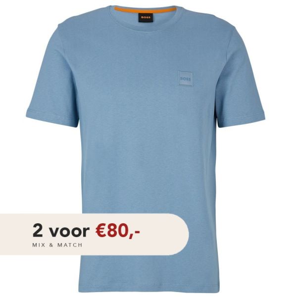 Boss Tales T-shirt blauw1