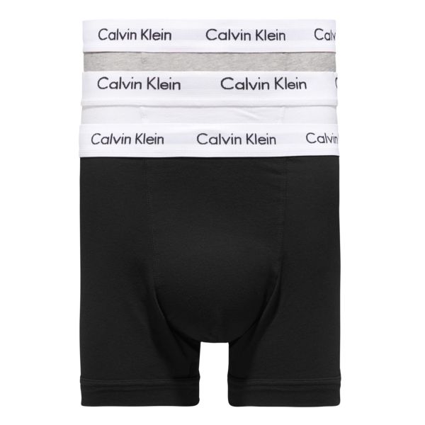 Calvin Klein Trunk Boxer 3-Pack Zwart/Wit/Grijs