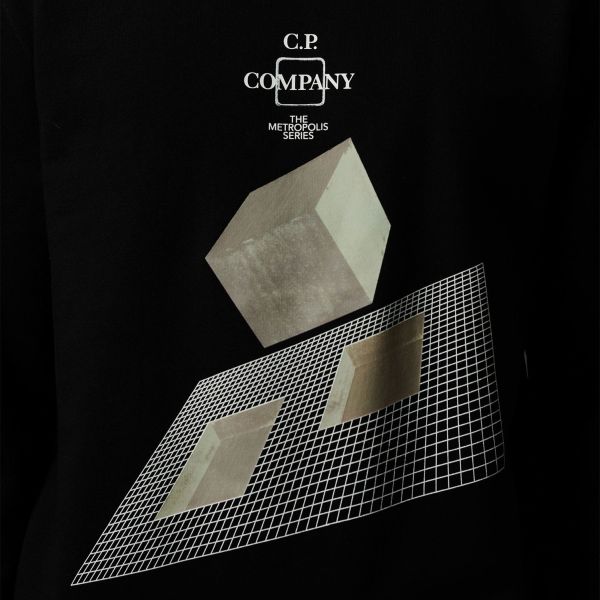 cp company sweater zwart