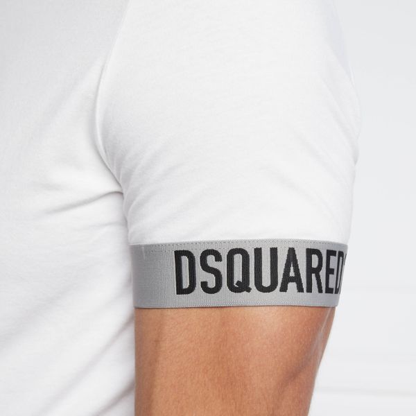 Dsquared2 Basic T-shirt Wit